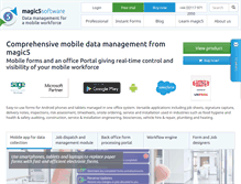 Tablet Screenshot of magic5software.com